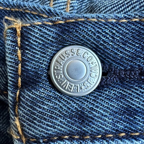 Levis 550 Mens Relaxed Fit Jeans W36 L32 Original Comfort Denim Classic Style - Picture 8 of 15